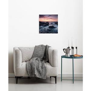 Komar Artprint op linnen Keilrahmenbild - Calm Current - Größe 30 x 30 cm Duits kwaliteitsvliesmateriaal (155 g/m²) (1 stuk)