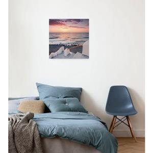 Komar Artprint op linnen Keilrahmenbild - Greece Gateway - Größe 40 x 40 cm Duits kwaliteitsvliesmateriaal (155 g/m²) (1 stuk)