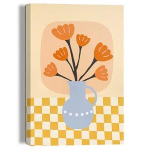 Reinders! Artprint op linnen Bloom Vase