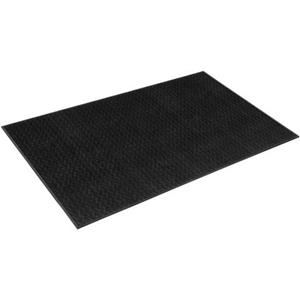 wash+dry by Kleen-Tex Vloerkleed Duo Charcoal antislip, geschikt voor binnen en buiten, wasbaar