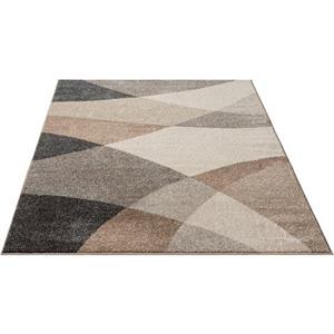 merinos Teppich "Thales 6100", rechteckig, Kurzflorteppich mit Konturenschnitt, Wohnzimmer