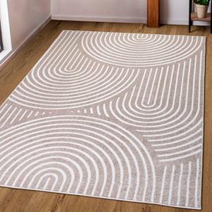 andas Teppich ""Fadel"", rechteckig, 3D-Effekt, softer Kurzflor, pflegeleicht, leichter Glanz, Scandi-Look
