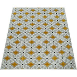 Teppich Charleroi 493, Paco Home, rechteckig, Höhe: 3 mm, 3D-Retro Design, In- und Outdoor geeignet