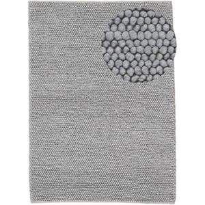 carpetfine Vloerkleed Calo Handgeweven tapijt, uni kleuren, gemeleerd, handgeweven, 70% wol