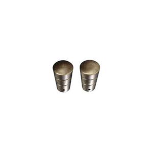 Gardinenstangen-Endstück Concav mit Rille, Liedeco, Gardinen, (Set, 2-St), für Gardinenstangen Ø 16 mm