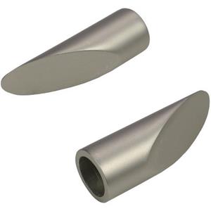 Liedeco Gardinenstangen-Endstück "Cut", (Set, 2 St.), für Gardinenstangen Ø 16 mm