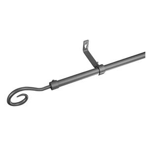 Liedeco Gardinenstange "Syrakus Ã˜ 16 mm", 1 läufig-läufig, ausziehbar