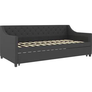 Timbers Ausziehbett "Kempton", mit Rautenheftung, gepolstert, 2 Liegeflächen je 90x200 cm