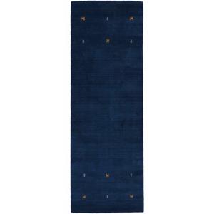 carpetfine Wollen kleed Gabbeh uni zuivere wol, met de hand geweven, gabbeh loom diermotief, ook als loper
