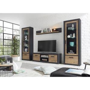 INOSIGN Wandmeubel BRÜGGE Met een decoratieve frame-look (set, 4 stuks)