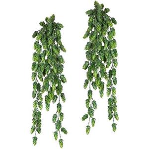 Creativ green Kunstplant Hop hanger (2 stuks)