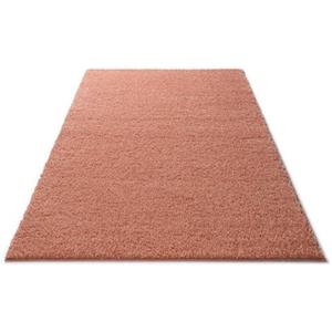 Bruno Banani Hochflor-Teppich "Shaggy Soft", rechteckig, gewebt, Uni Farben, besonders weich und kuschelig