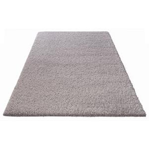 Home affaire Hochflor-Teppich "Viva", rechteckig, Uni Farben, einfarbig, besonders weich und kuschelig