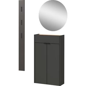 GERMANIA Halmeubelset Ameca (set, 3 stuks)
