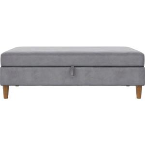 Dorel Home Hocker met bergruimte Lilly met bergruimte, vrij in ruimte plaatsbaar, zithoogte 43 cm (1 stuk)