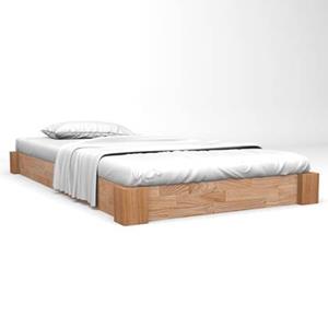 vidaXL Bettgestell Massivholzbett Eiche 140x200 cm Bett Bettrahmen Bettgestell