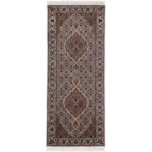 Woven Arts Loper Oosters tapijt Tabriz Mahi met de hand geknoopt, woonkamer, zuivere wol voor een warme omgevingsklimaat