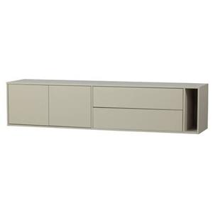 Vtwonen SETTLE DOWN TV MEUBEL 200CM GRENEN DUST [fsc]