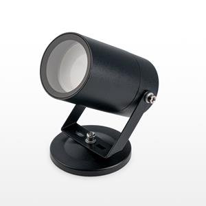 HOFTRONIC™ Spikey LED Wandlamp - Wandspot - Vlonderspot - Zwart - IP65 - GU10 fitting - voor binnen en buiten