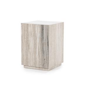 Eleonora Bijzettafel Vince Marmer, 30 x 30cm - Beige