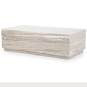 Eleonora Salontafel Vince Marmer, 97 x 56cm - Beige