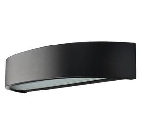 SG Lighting SG Curve Direct LED mat zwart 10W 3000K dimbaar IP65 IK06 614366