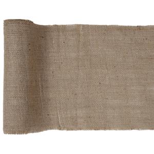 Santex Tafelloper op rol - jute - 26 cm x 10 m - Feest/bruiloft tafelkleed -