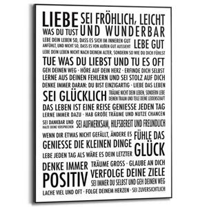 Reinders! Artprint Positiv Leben