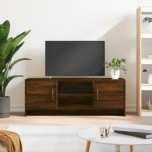 VidaXL Tv-meubel 102x30x37,5 cm bewerkt hout bruineikenkleurig