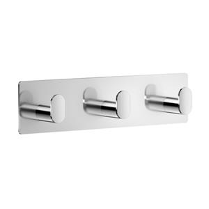 Smedbo Beslagsboden CUBE Handdoekhaak Multi zelfklevend 192 x 48 mm Gepolijst edelstaal BK459