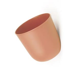 QUVIO Bloempot voor aan de wand - Diameter 15 cm - Terracotta