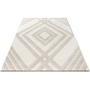 andas Teppich ""Enni"", rechteckig, 3D-Effekt, weicher Kurzflor, modern, pflegeleicht, leichter Glanz