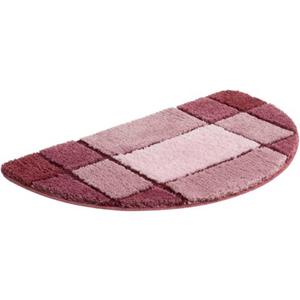 my home Badematte "Pia", Höhe 20 mm, rutschhemmend beschichtet, strapazierfähig-fußbodenheizungsgeeignet-schnell trocknend, Badteppich, karierte Badematten, rechteckig, rund & 