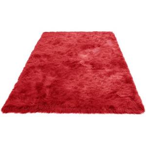 Home affaire Fellteppich "Valeria", rechteckig, 60 mm Höhe, Kunstfell, besonders weich und flauschig, fußbodenheizungsgeeignet, pflegeleicht, ideale Teppiche für Wohnzimmer, Sc