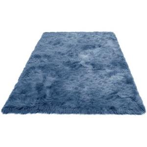 Home affaire Fellteppich "Valeria", rechteckig, 60 mm Höhe, Kunstfell, besonders weich und flauschig, fußbodenheizungsgeeignet, pflegeleicht, ideale Teppiche für Wohnzimmer, Sc