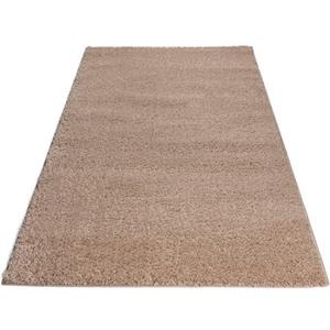 Home affaire Hochflor-Teppich "Shaggy 30", rechteckig, Teppich, Uni Farben, besonders weich und kuschelig