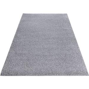 Home affaire Hochflor-Teppich "Viva", rechteckig, Uni Farben, einfarbig, besonders weich und kuschelig