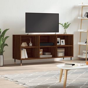 VidaXL Tv-meubel 103,5x30x50 cm bewerkt hout bruineikenkleurig