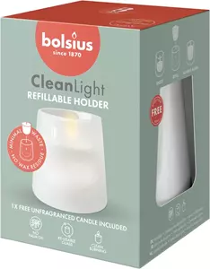 Bolsius Starterkit cleanlight wit