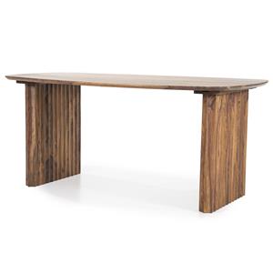 Eleonora Eettafel Alexander Deens ovaal, Sheesham hout, 170 x 100cm - Bruin