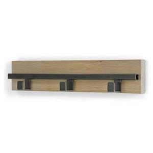 Spinder Design RUMO 3 HOOK Wandkapstok - Blacksmith | Eiken