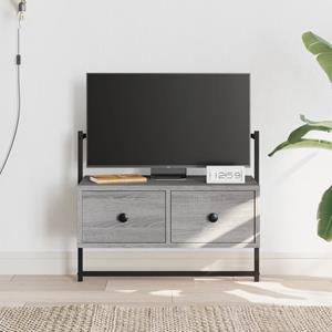 VidaXL Tv-meubel wandgemonteerd 60,5x30x51 cm hout grijs sonoma eiken