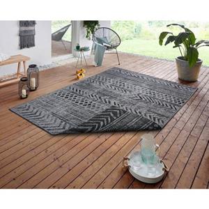 Teppich BIRI Wendeteppich, NORTHRUGS, rechteckig, Höhe: 5 mm, In-& Outdoor, Wetterfest, Balkon, Garten, Wohnzimmer, Wasserfest, Boho