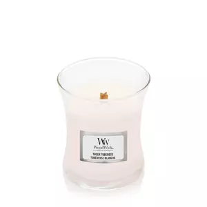 Woodwick Sheer Tuberose Mini Candle