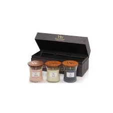 Woodwick Deluxe Gift Set 3 Mini Candle Floral