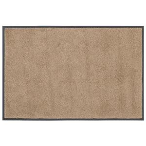 andas Fußmatte "Lavea", rechteckig, Schmutzfangmatte, Uni-Farben, In- und Outdoor-Teppich, waschbar