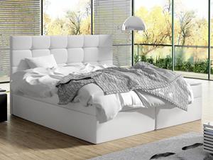 Mobistoxx Boxspring LANDA 140x200 cm wit