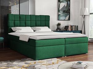 Mobistoxx Boxspring MALMEDY 140x200 cm groen