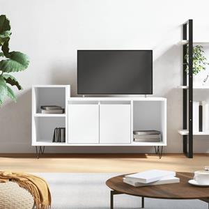 VidaXL Tv-meubel 100x35x55 cm bewerkt hout wit