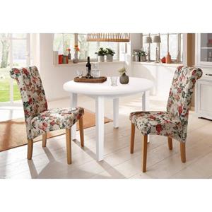 Home affaire Eettafel Danuta van massief grenen, rond design